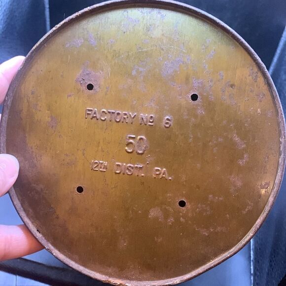 VINTAGE Advertising Empty DUTCH MASTERS SPECIAL Cigar Tin No 6 - Picture 5 of 5